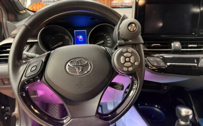 Adaptación PMR pomo y mandos control al volante