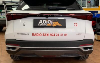 1ª TRANSFORMACIÓN DE OMODA 5 A TAXI EN EXTREMADURA
