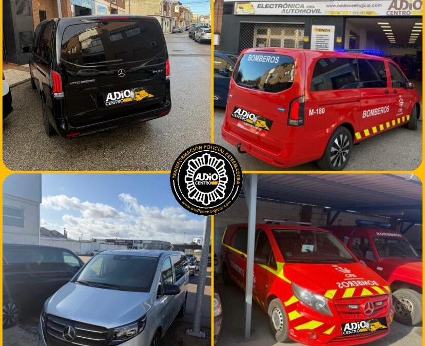 Transformación Mercedes Vito para el Servicio de Bomberos